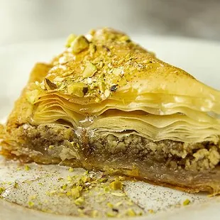 a slice of baklaa