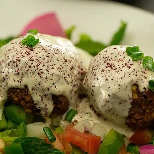 a plate of food