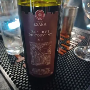 That&apos;s the brand of wine that I had.