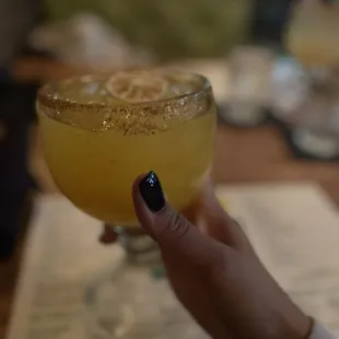 Passion fruit margarita