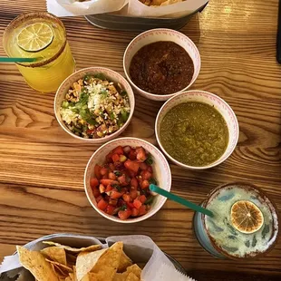 Chips and Salsa Trio