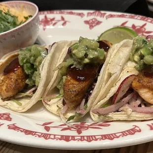 Honey Chipotle Salmon Tacos
