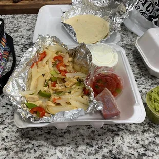 Chicken Fajitas