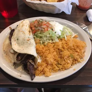 Lunch #12 Acapulco with steak