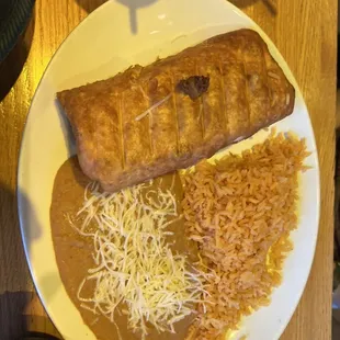 Chorizo Chimichanga