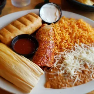 The combination plate