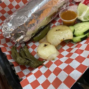 Carnitas burrito was tasty. House-made flour tortilla was a big part of that.