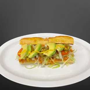 Lonche caliente  de pierna