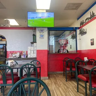 Soccer game on a Saturday morning