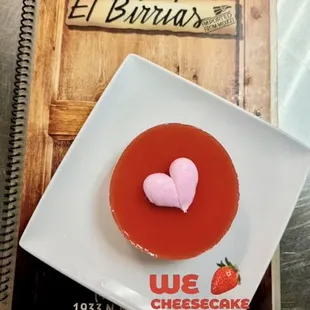 Strawberry cheesecake