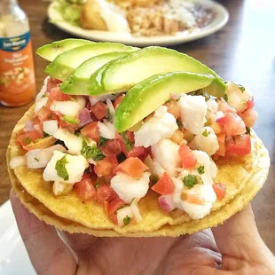Ceviche Tostada