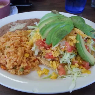 Avocado tostada lunch special