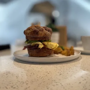 Cinnamon roll sandwich