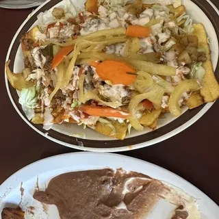 Carne Molida con Tajadas / Ground Beef with Sliced Plantains