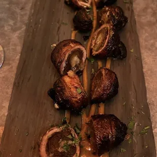 Dates and bacon