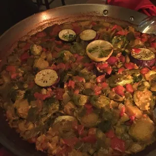 Veggie paella X2 WITH PAELLA PAN