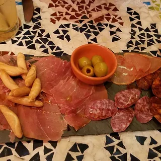 Cold cuts selection