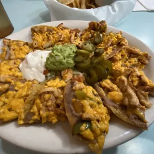 Chicken Fajita Nachos