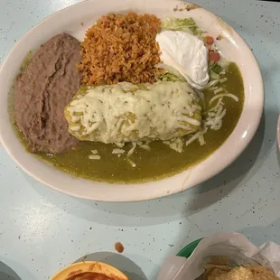 Verde burrito