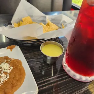 mexican food and drinks