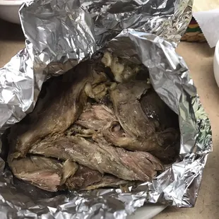 A pound of barbacoa!