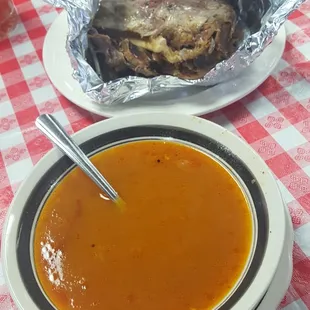 Birria y consome