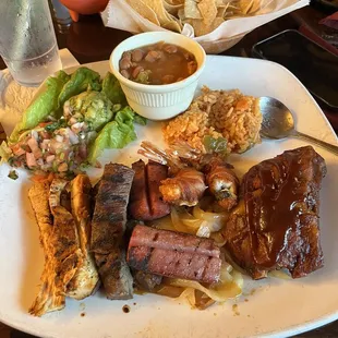 Bar b q plate