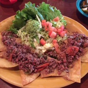 Delicious nachos.