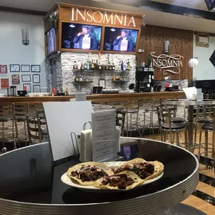 a plate of food on a table