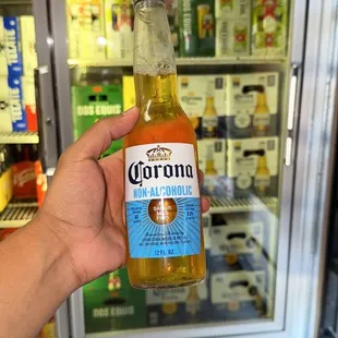 Non-Alcoholic Beverage, Corona with its new 0.5% Edition, comes in a 6pk