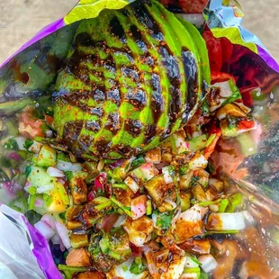 Tosticeviche! (Tostitos with our amazing and popular ceviche!!)