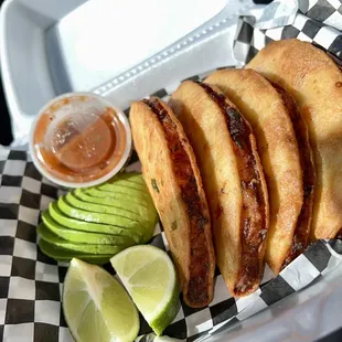 Tacos Dorados de Camarón (Deep Fried Shrimp Tacos)
