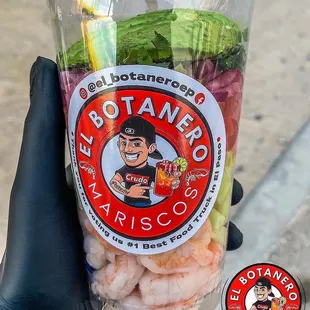 Coctel de Camaron (shrimp coctail)