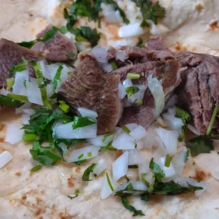 Lengua taco