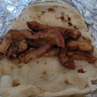 Tripas taco