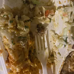 Grilled Chicken Enchilada Plate