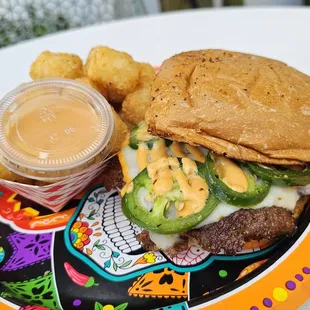 La Hot Mess ($15) and Tater Thots ($5). So good! 10/27/2024