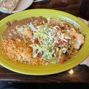 Chicken chimichangas