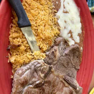 T-bone steak