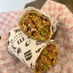 Machaca Burrito