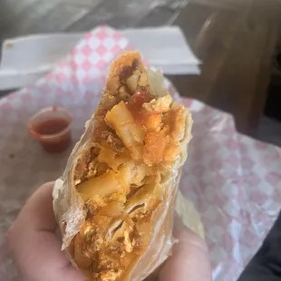 Chorizo BF Burrito