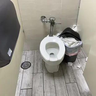 Nasty ladies bathroom