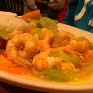 Camarones al mojo de ajo