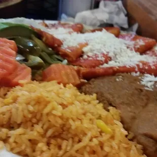 Pretty decent enchiladas