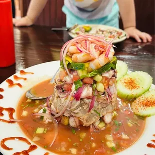 The tostada &quot; El Chapo &quot; is as bad ass as the Sinaloa druglord!! It&apos;s a must try !!