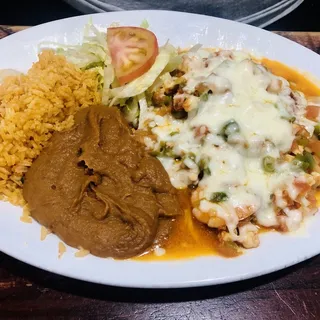 Enchiladas de Camaron