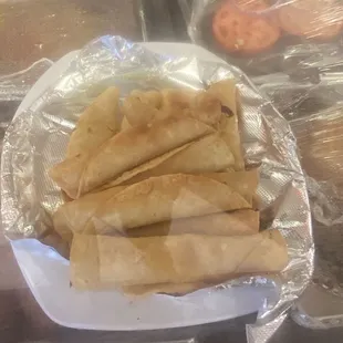 The food Tacos Dorado ! This right here owns me