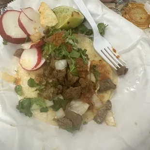 3 Tacos de Asada