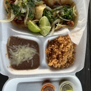 Pastor taco plate