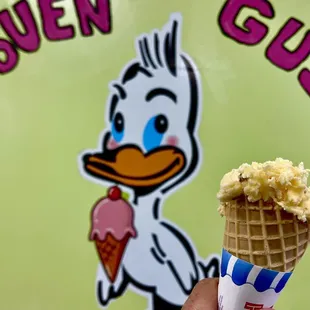Butter Pecan Cone